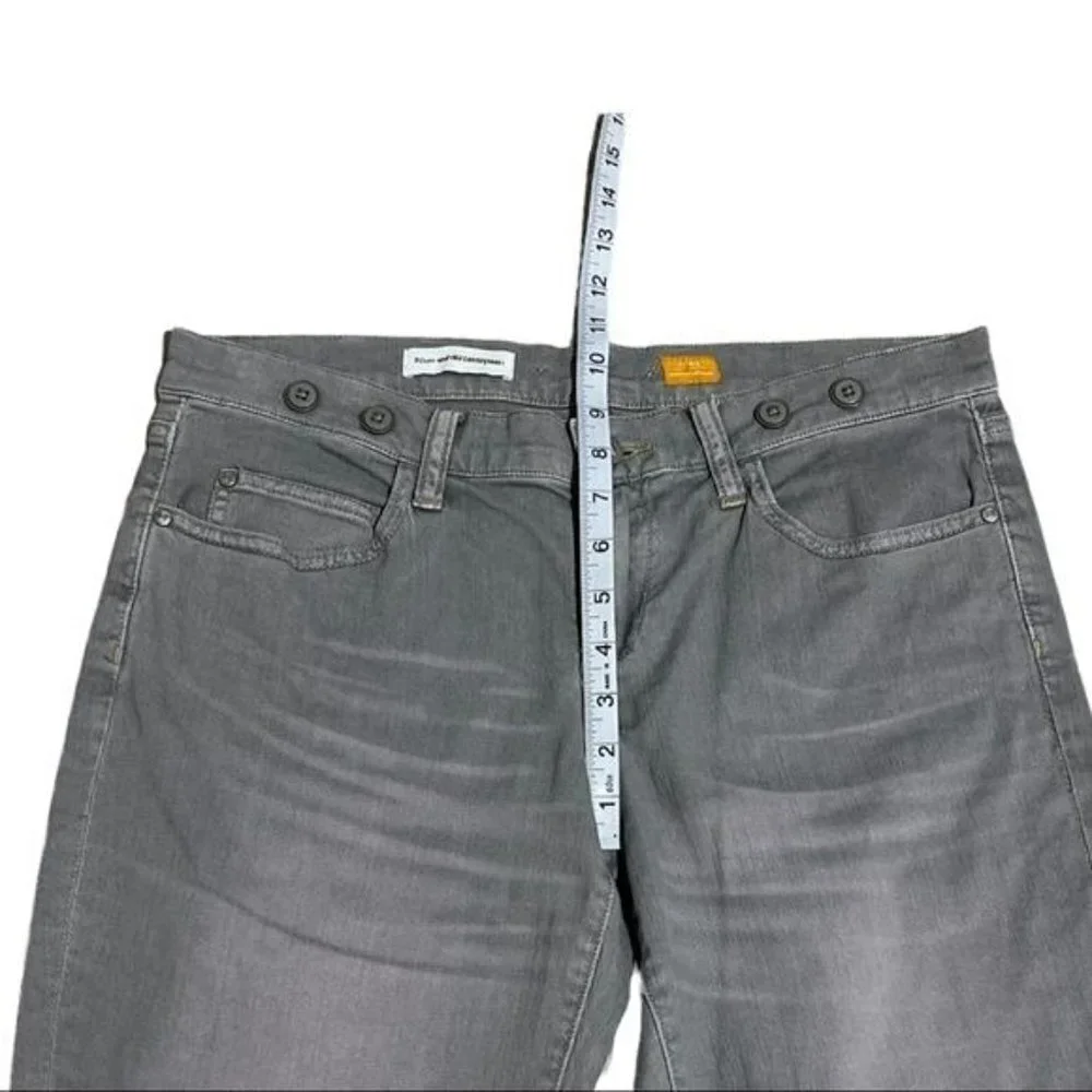 Pilcro and Letterpress Gray Straight Leg‎ Jeans Size 29
